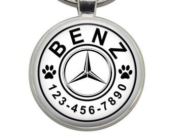 mercedes dog collar