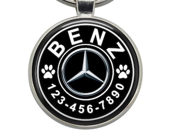 mercedes dog collar