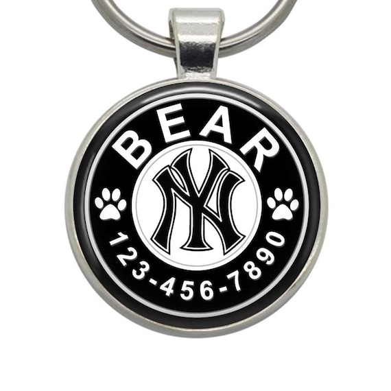 yankees dog tag