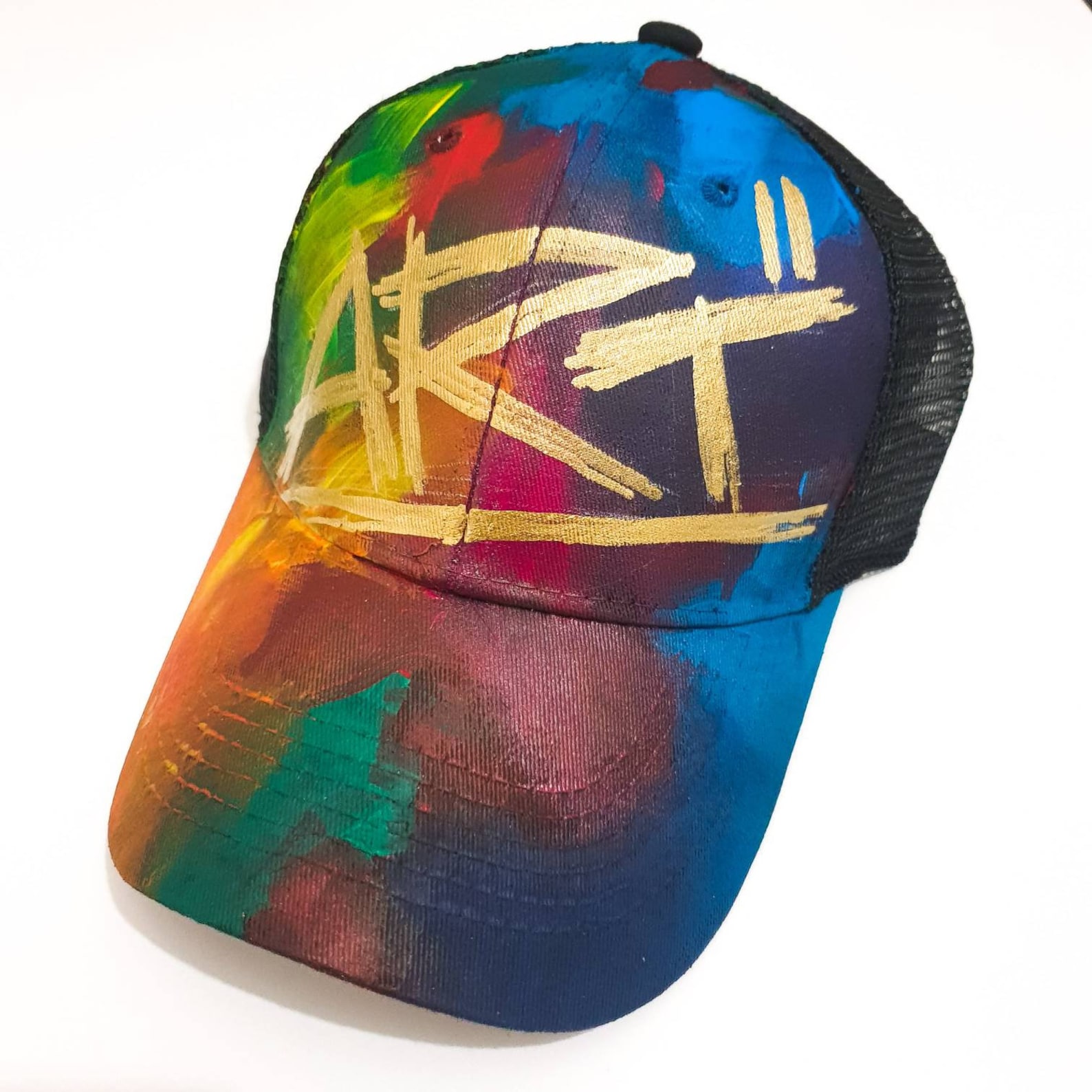 Original Art Cap Graffiti Cap Artist Cap Hand painted Etsy