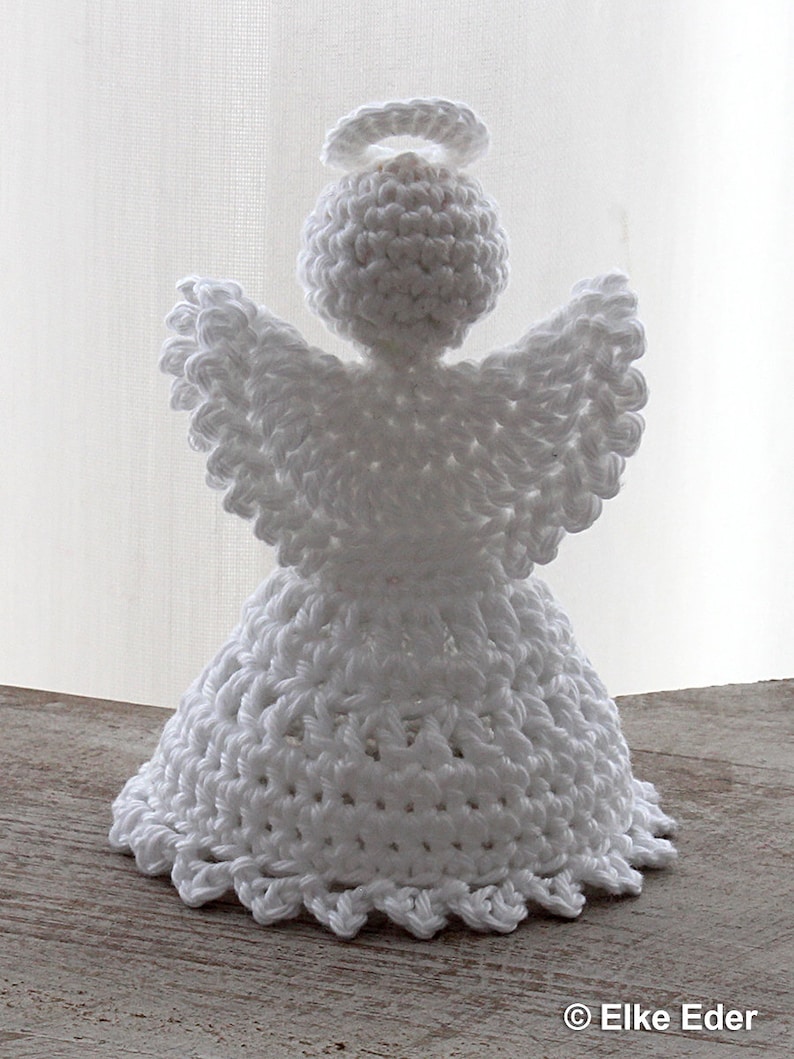 Angel, Christmas Angel Crochet Pattern Language: English/German image 6