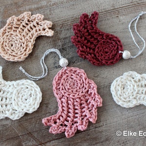 Crochet pattern for wings, angel wings &quot;Romantica&quot; - Language: German