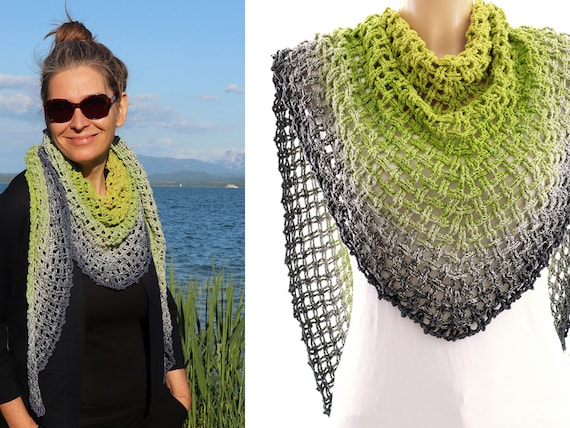 ☆mi☆papier Triangle cap scarf The Little Triangle Scarf | Versatile & Breathable