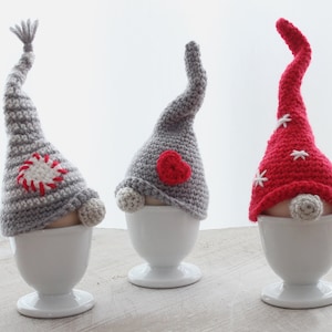 Egg Cosy &quot;The Wegglies&quot; - Crochet Pattern English / German