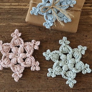 Crochet Pattern Snowflake &quot;Lucy&quot; - English (US) / German