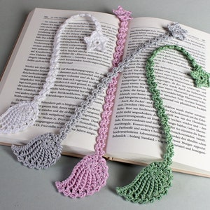 Crochet Pattern Bookmark "Wing with Star" -  Language: Englisch / Deutsch