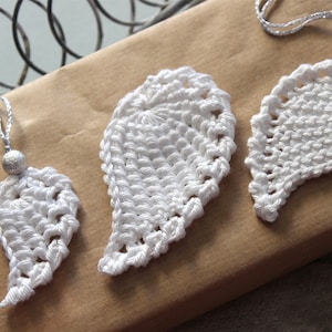 Crochet instruction wings in 3 sizes - lucky charm, protection, comfort / Language: English / German