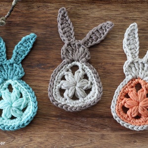Crochet Pattern "Granny-Bunny" - Language: English/German