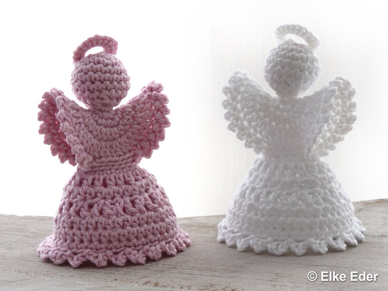 Angel, Christmas Angel Crochet Pattern Language: English/German image 7