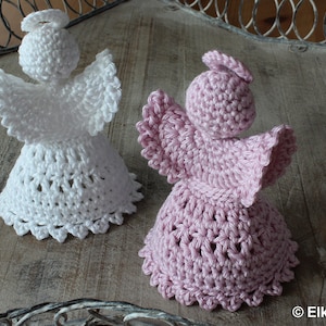 Angel, Christmas Angel Crochet Pattern Language: English/German image 4