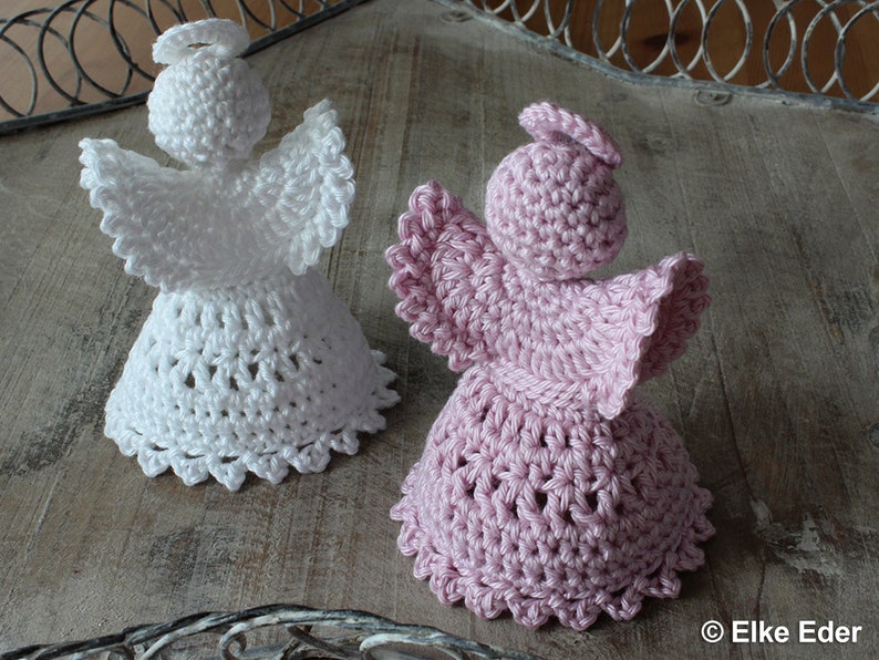 Angel, Christmas Angel Crochet Pattern Language: English/German image 4