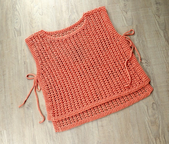 トップス kalinka crochet vest 2-4y トップス kalinka crochet vest 2-4y patron-tejer-punto-ganchillo-