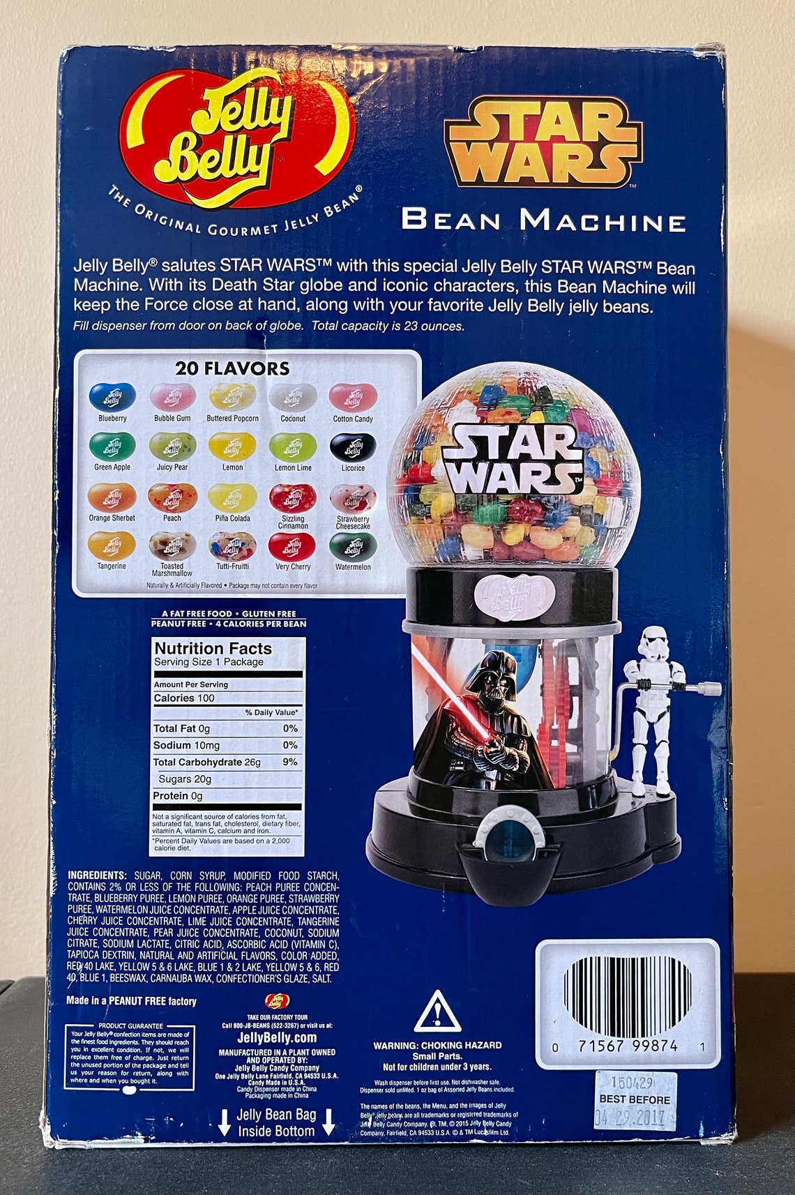 Star Wars Bean Machine Jelly Belly Dispenser Stormtrooper Etsy