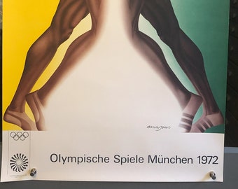 Allen Jones Olympische poster München 1972