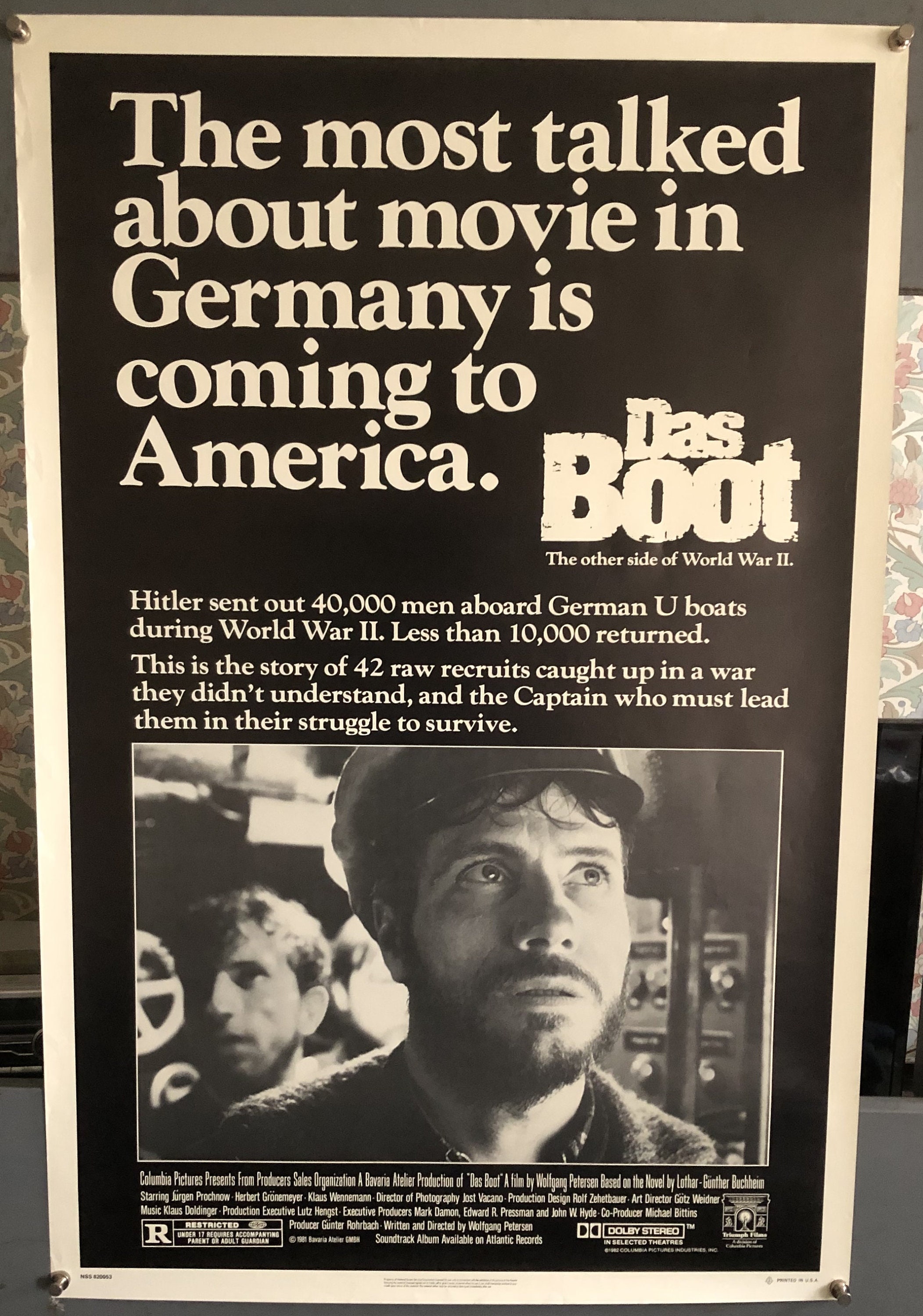 Das Boot (1981) Original Japanese B2 Movie Poster - Original Film Art -  Vintage Movie Posters
