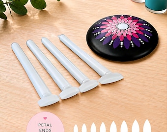 Petal Paint Dotting Tools – 8 Sizes for Perfect Mandala & Floral Designs