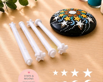 Stars and Crescent Moon Dotting Tool Set