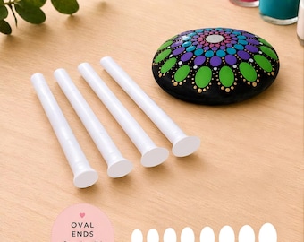 Oval Paint Dotting Tools 8 Sizes for Perfect Mandala Art
