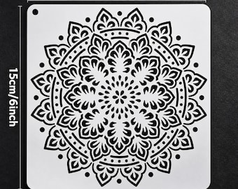 Mandala Stencil Set (16 Sheets)