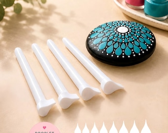 Droplet Paint Dotting Tools (8 Sizes) – Create Beautiful Mandala Art