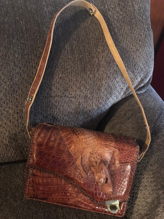 Vintage Alligator bag - image 1