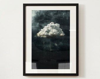 Dunkel und Moody Regen Wolke Wetter Sofortiger Download druckbare Wand, Wohnkultur, digitales Poster, herunterladbare ungerahmte Kunst 11X17 300dpi