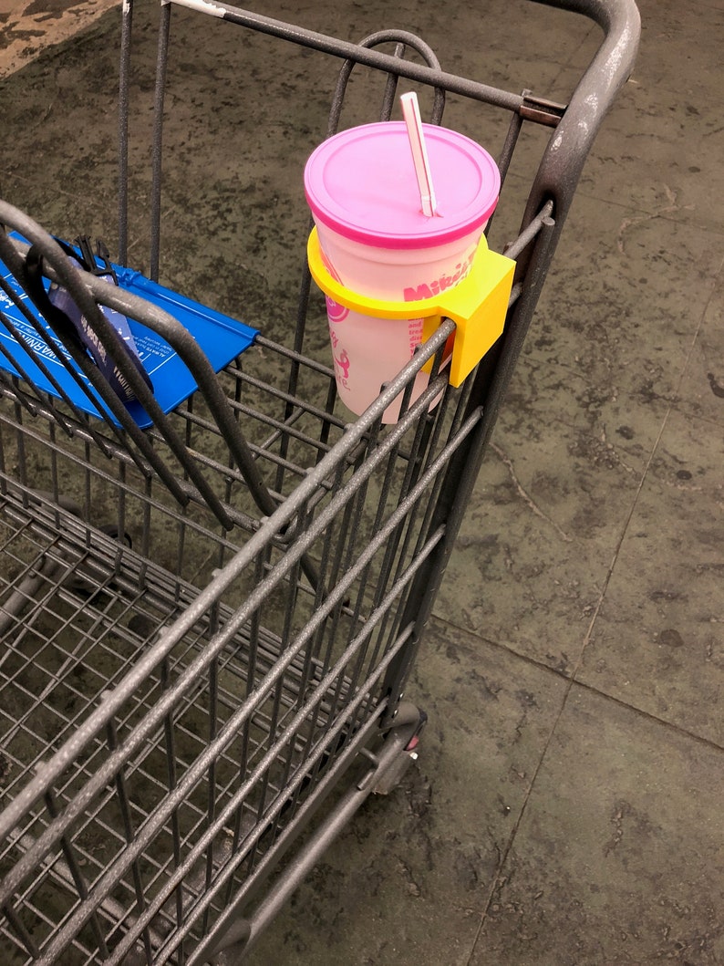 Shopping Cart Cup Holder Etsy