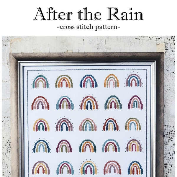 PDF- After the Rain cross stitch pattern