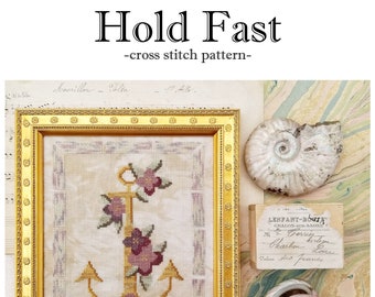 PDF- Hold Fast cross stitch pattern