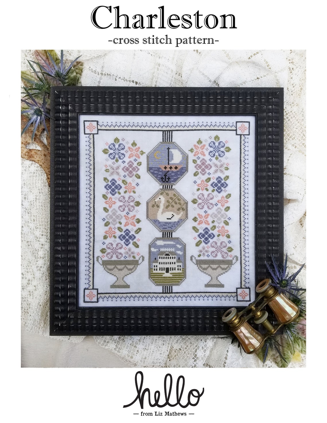 Charleston Cross Stitch Pattern Etsy