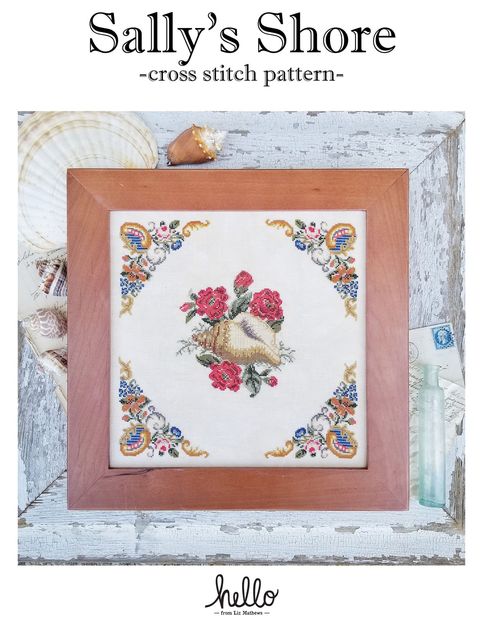 PDF Sally's Shore Cross Stitch Pattern - Etsy