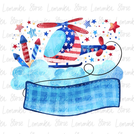 4th july helicopter png, Memorial Day png, 4th july kids sublimation designs download, 4th july kids png