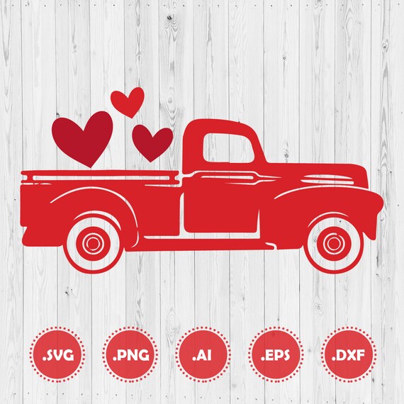 Free Free 111 Truck Heart Svg SVG PNG EPS DXF File