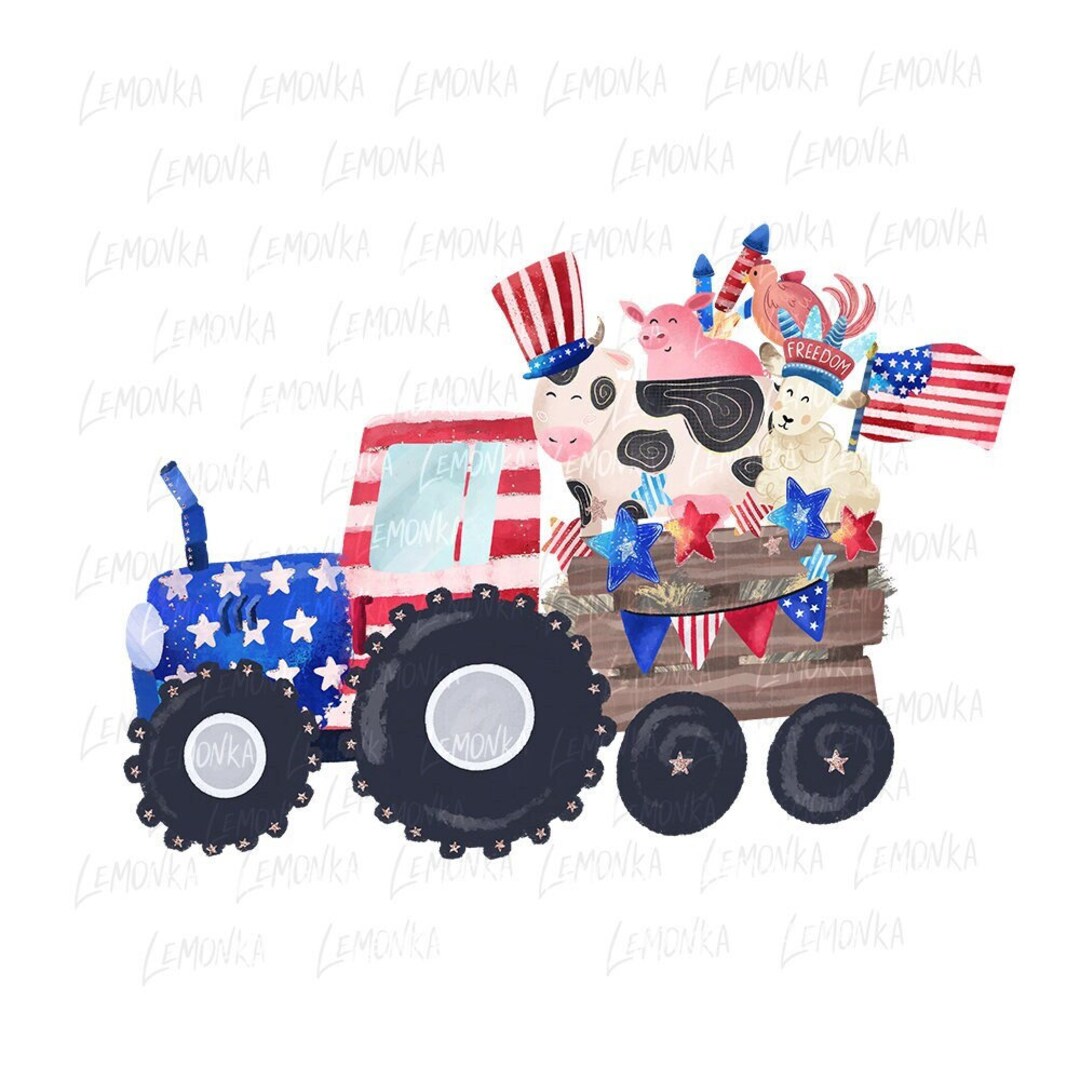 happy 4th of july farm