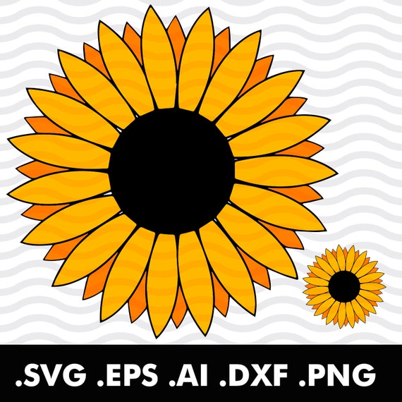 Download sunflower svg monogram flower svg file monogram frame svg ...