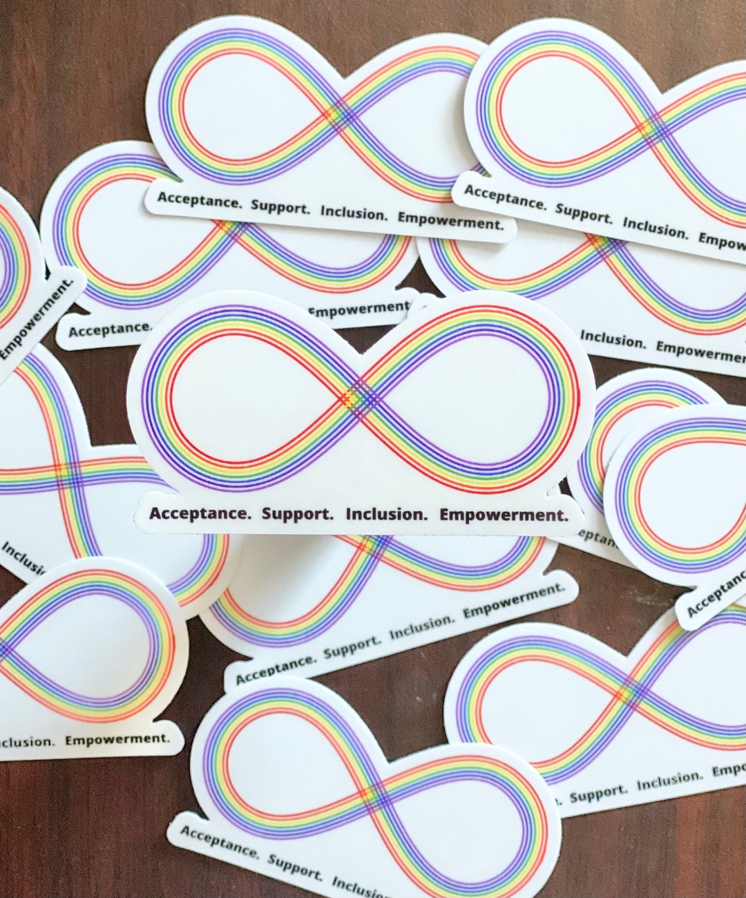 Autism Acceptance Sticker Autism Acceptance Month Autism Acceptance Day