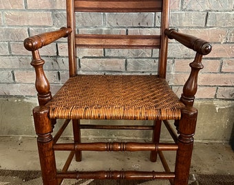 19th Century English Style Ladder Back Chair