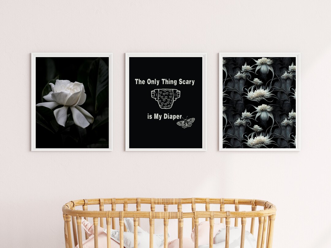 Goth Nursery Goth Baby Room Gothic Nursery Gothic Baby Room, Gothic