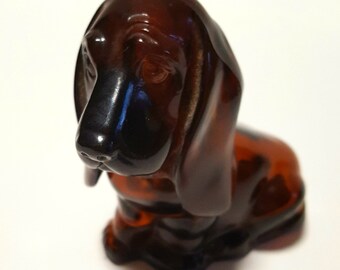avon basset hound perfume bottle