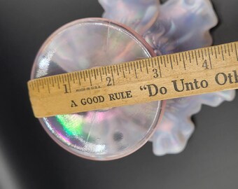 フェントン ピンククレスト Cut & Block オパールセントコンポート フェントン ピンククレスト Cut & Block オパールセント