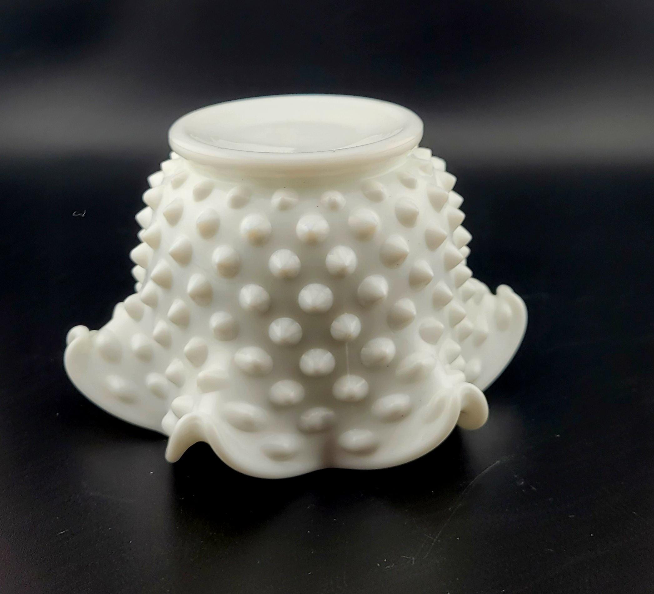 Vintage Fenton Hob Nail Glass, Vintage Milkglass, Vintage Fenton