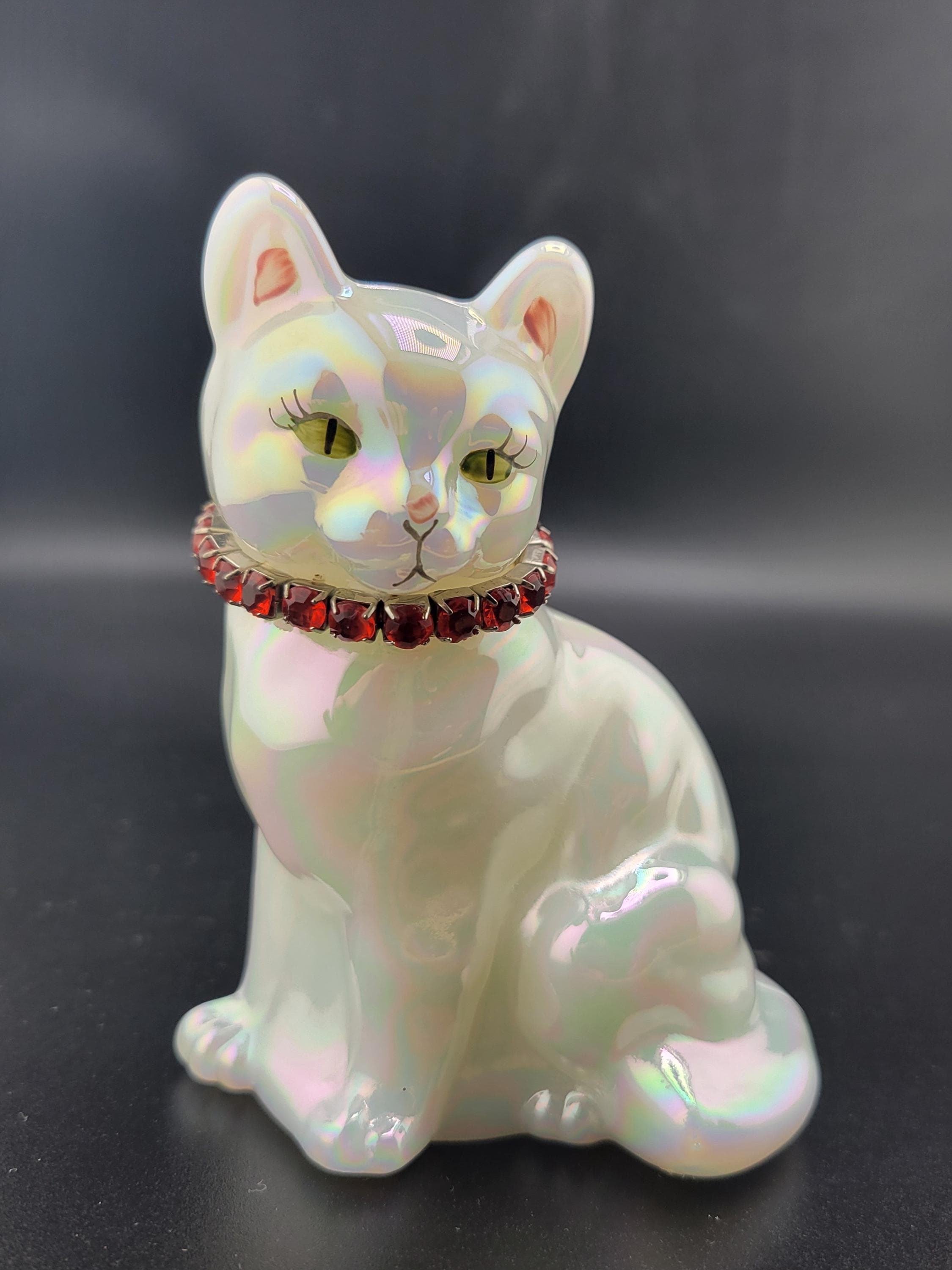 Fenton Signed Cat - Etsy Finland Fenton Signed Cat - Etsy Finland