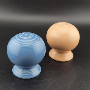 Vintage Fiestaware salt and pepper shakers