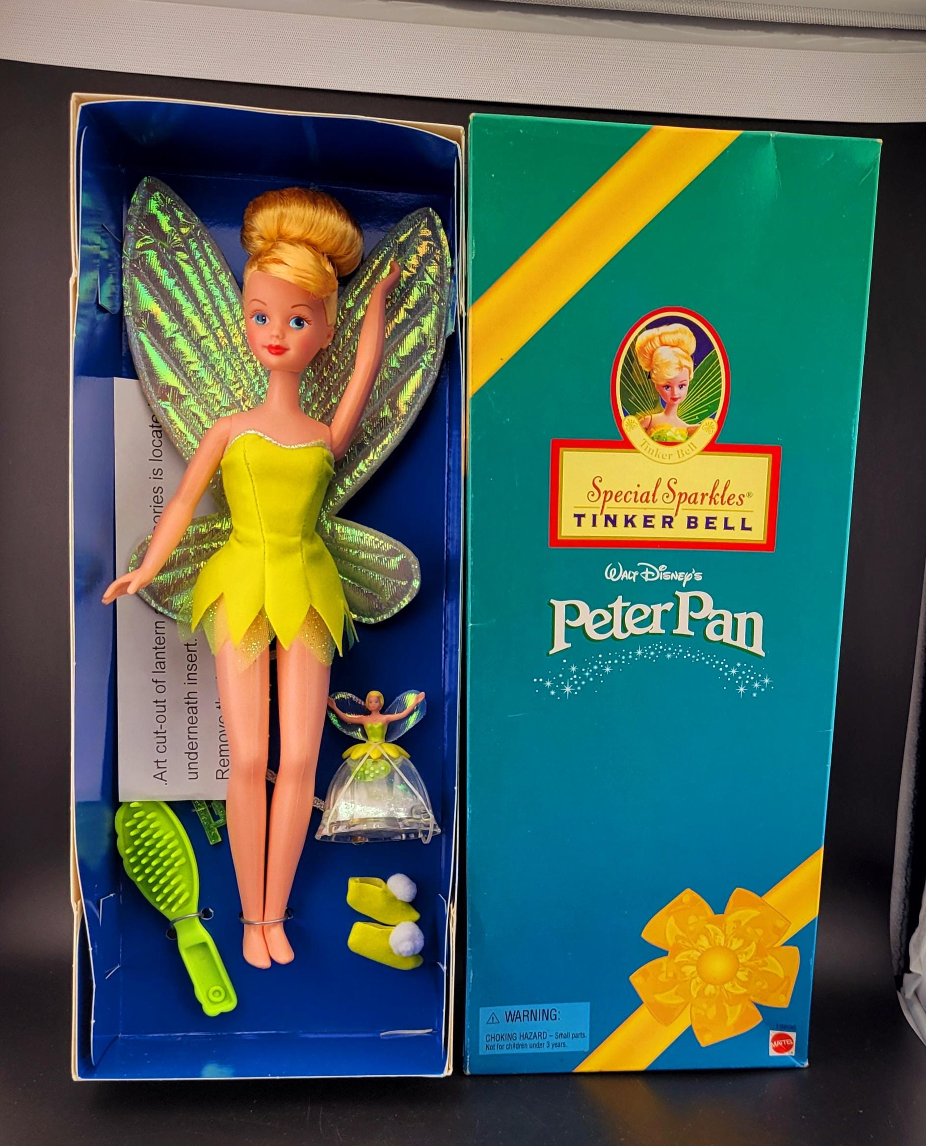 Walt Disney's Peter Pan Special Sparkles Tinker Bell Doll, 1998