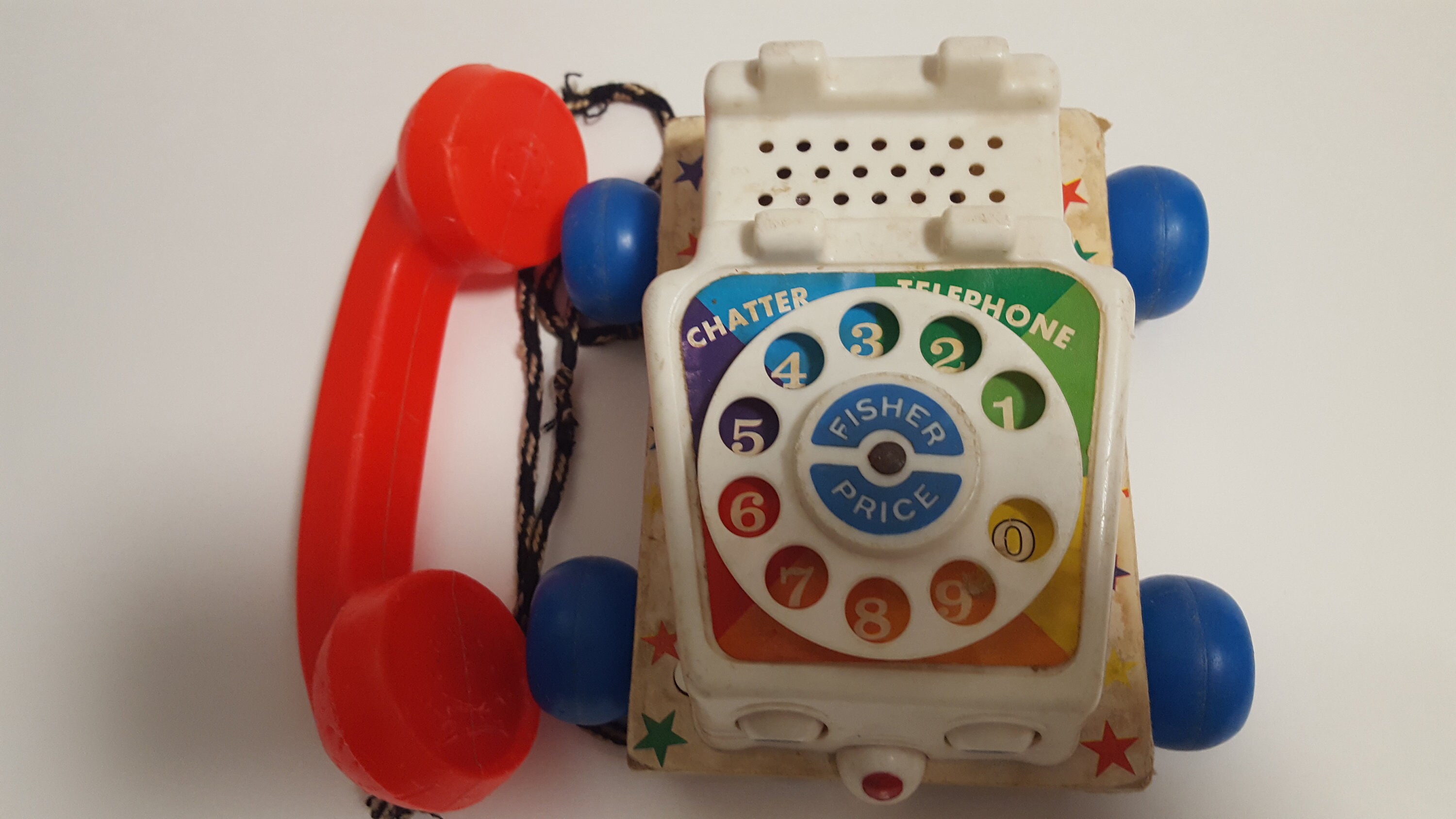 T?�l?�phone de jouet Fisher Price vintage jouets vintage pull | Etsy