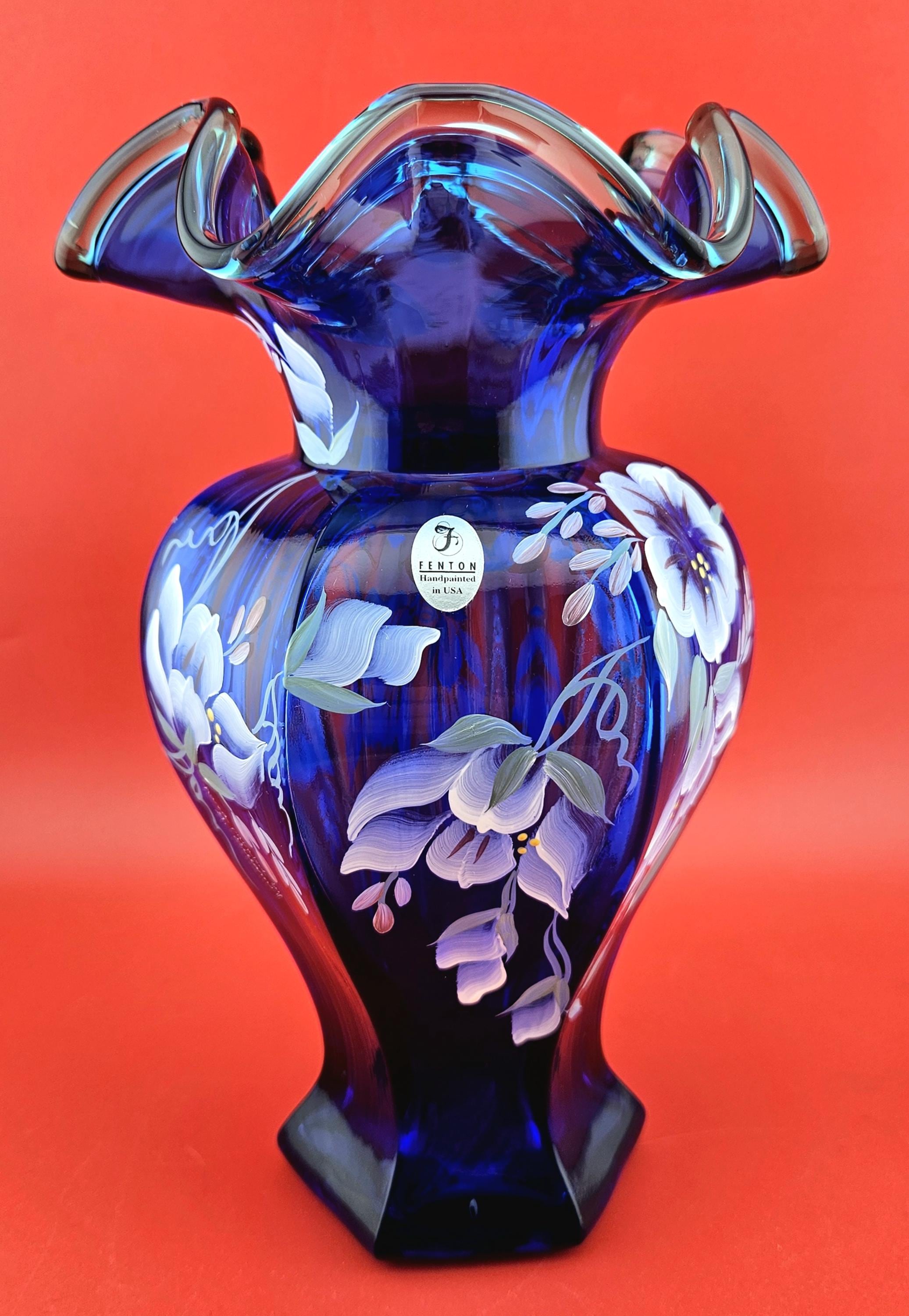 Fenton Blue Crest - Etsy
