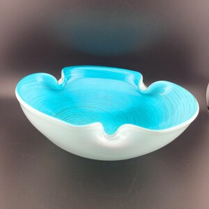 Blue murano ashtray - Etsy 日本