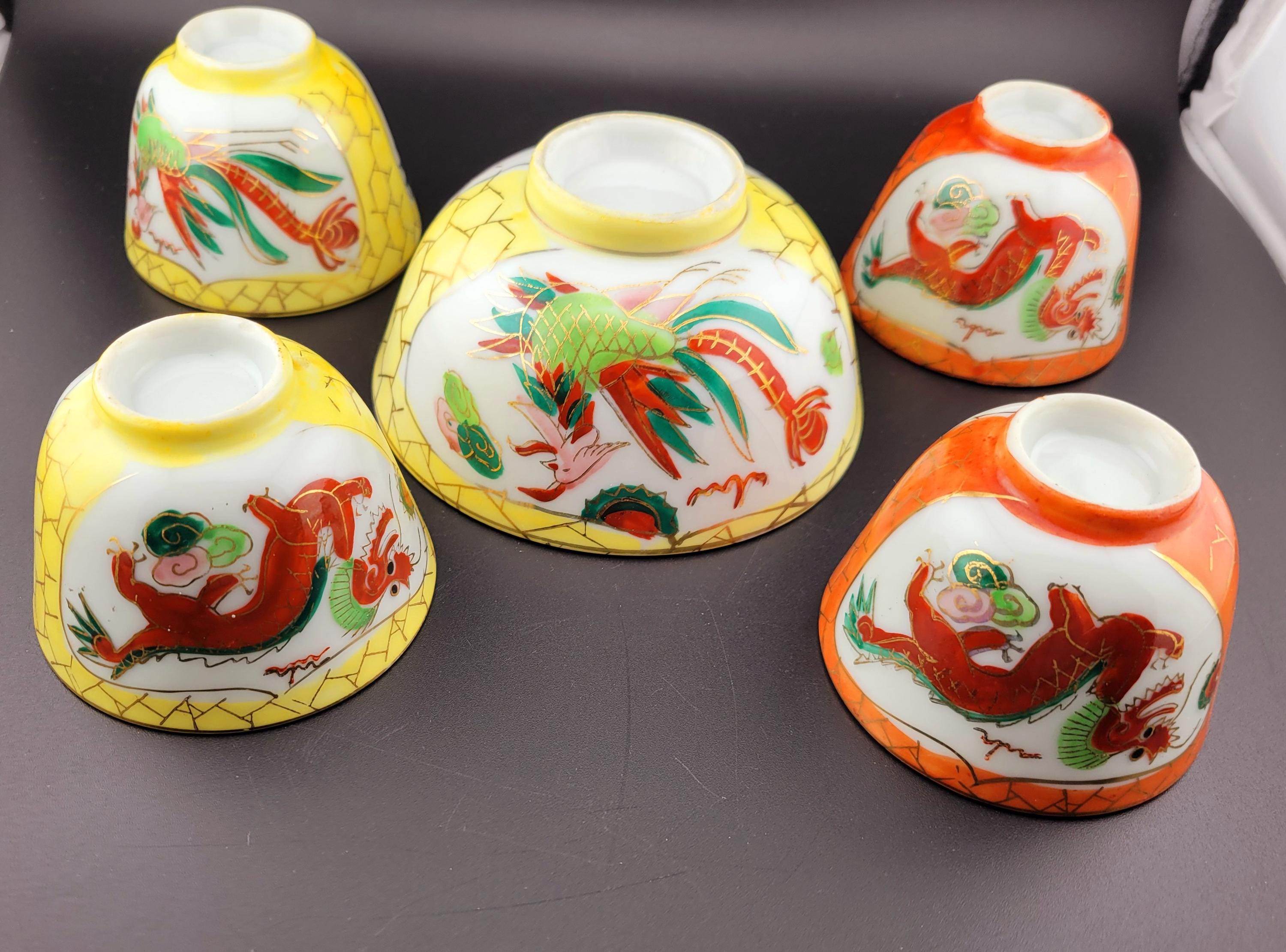 Yellow Dragon Rice Bowl - Etsy
