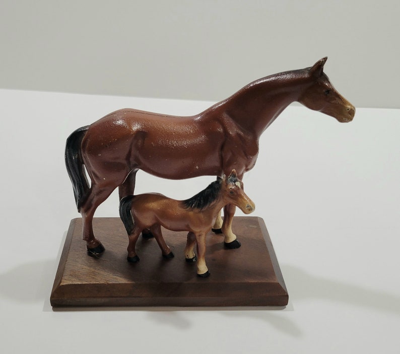 Cast Iron Horse Antique Cast Iron Horse Figurine Cast Iron Etsy