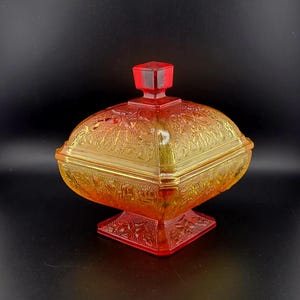 ビンテージ　フェントン ボンボンデッシュ フェントン シルバークレスト ヴィンテージ ボンボンディッシュ